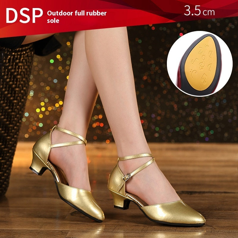 Latin Soft Bottom Square Dance Shoes