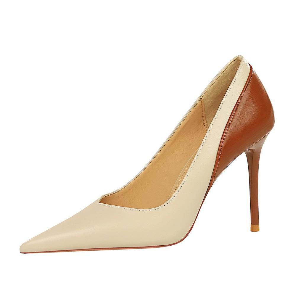 Retro Style High Stiletto Heels