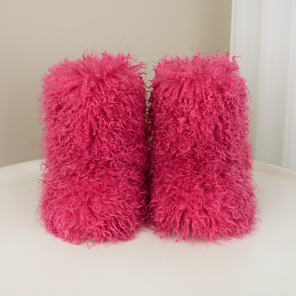 High-Top Fur Boots