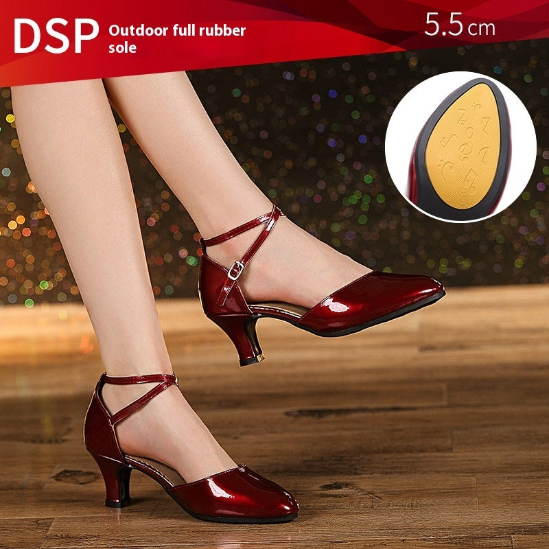 Latin Soft Bottom Square Dance Shoes