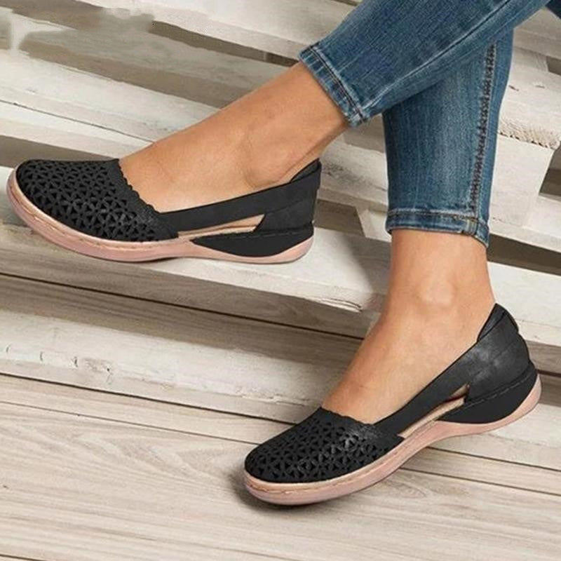 Hollow Toe Flats