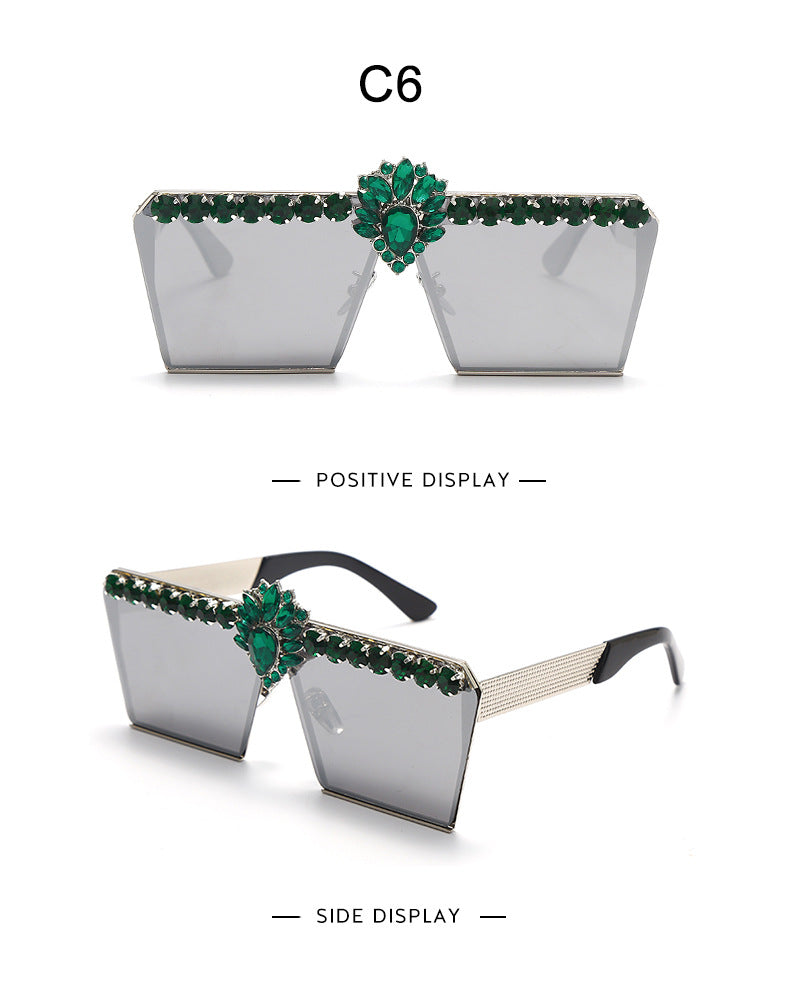 Square Jewel Sunglasses