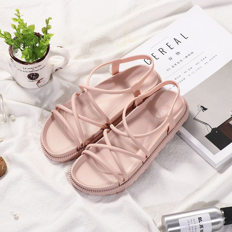 Strappy Flat Sandals