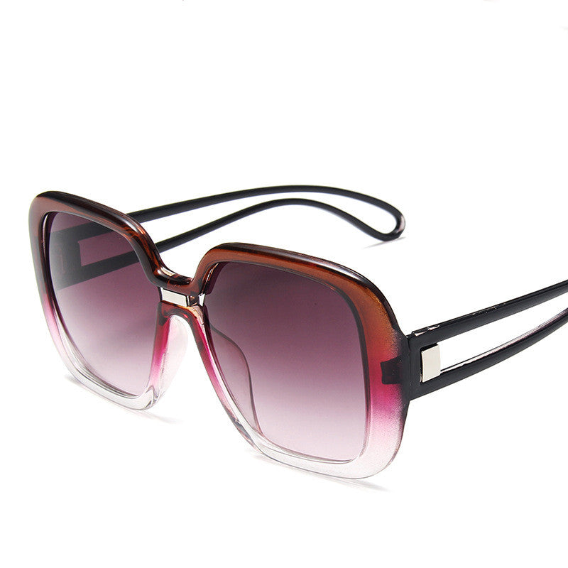 Large Gradient Personality Sunglasses