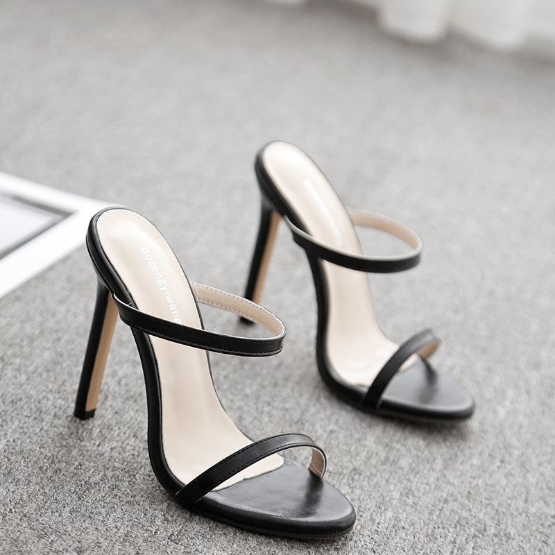 Stiletto Strap High Heel Sandal