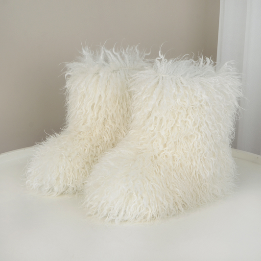 High-Top Fur Boots