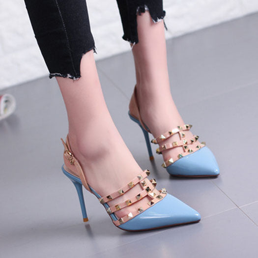 Baotou Rivet Heels