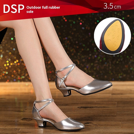 Latin Soft Bottom Square Dance Shoes