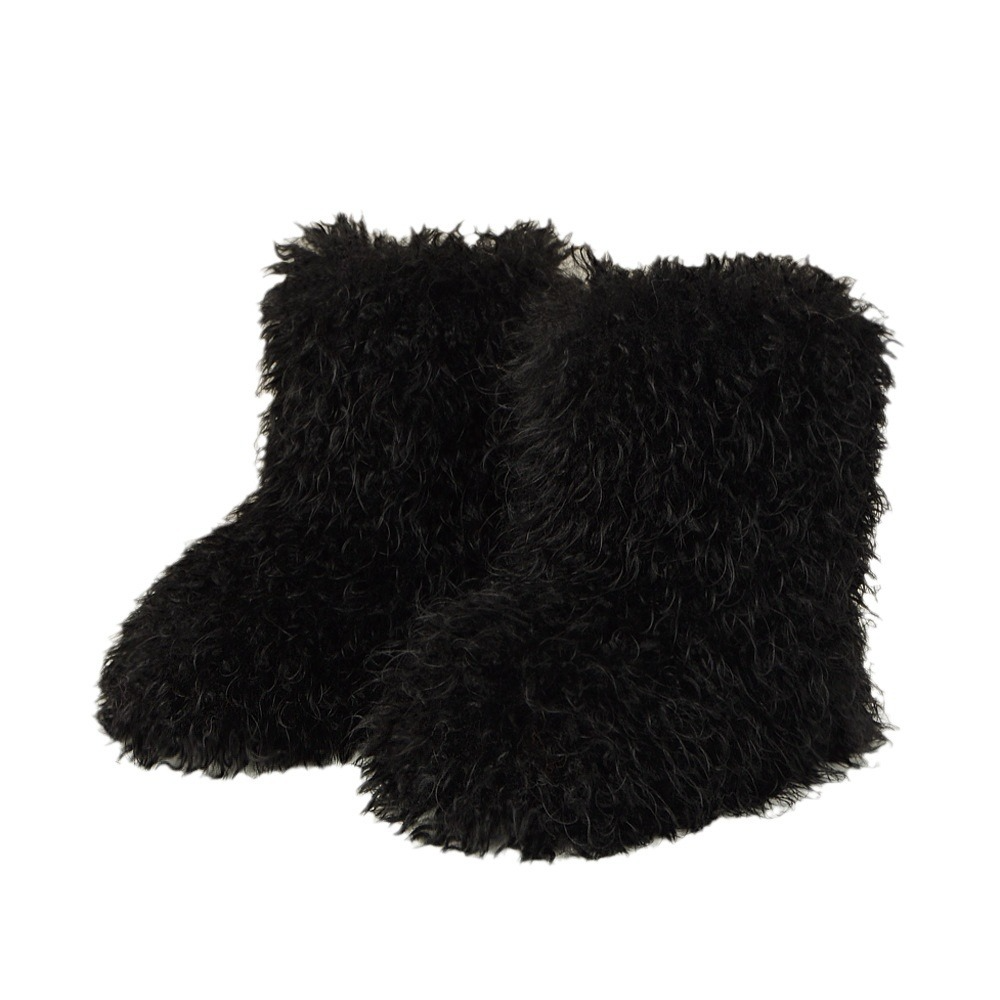 High-Top Fur Boots