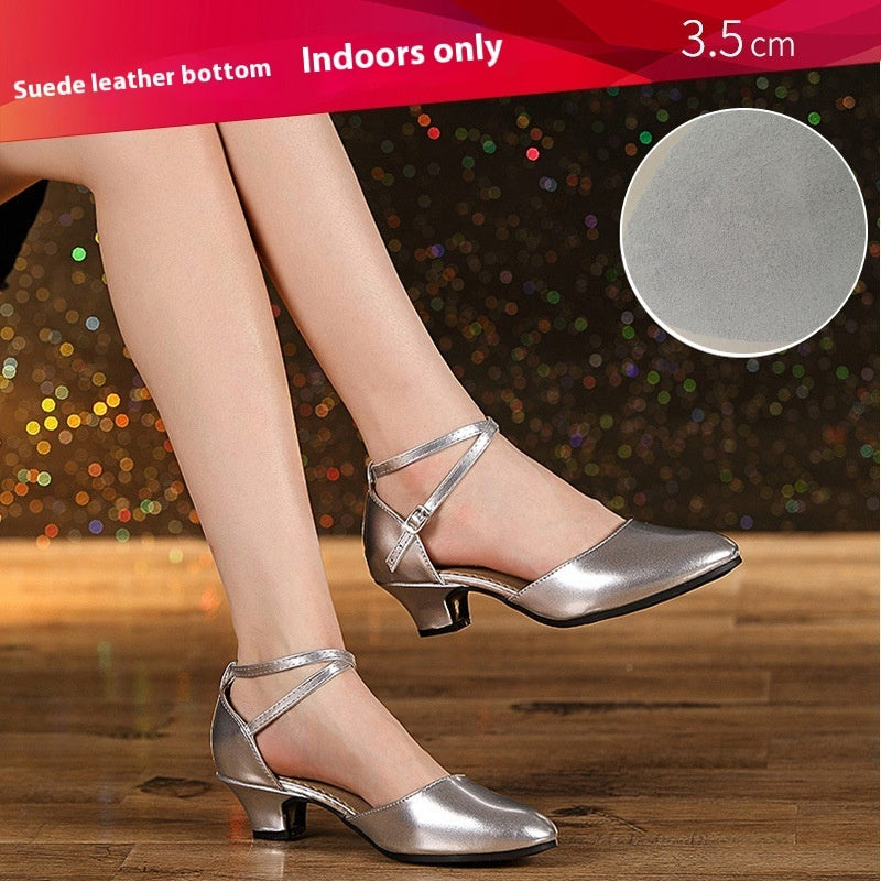 Latin Soft Bottom Square Dance Shoes
