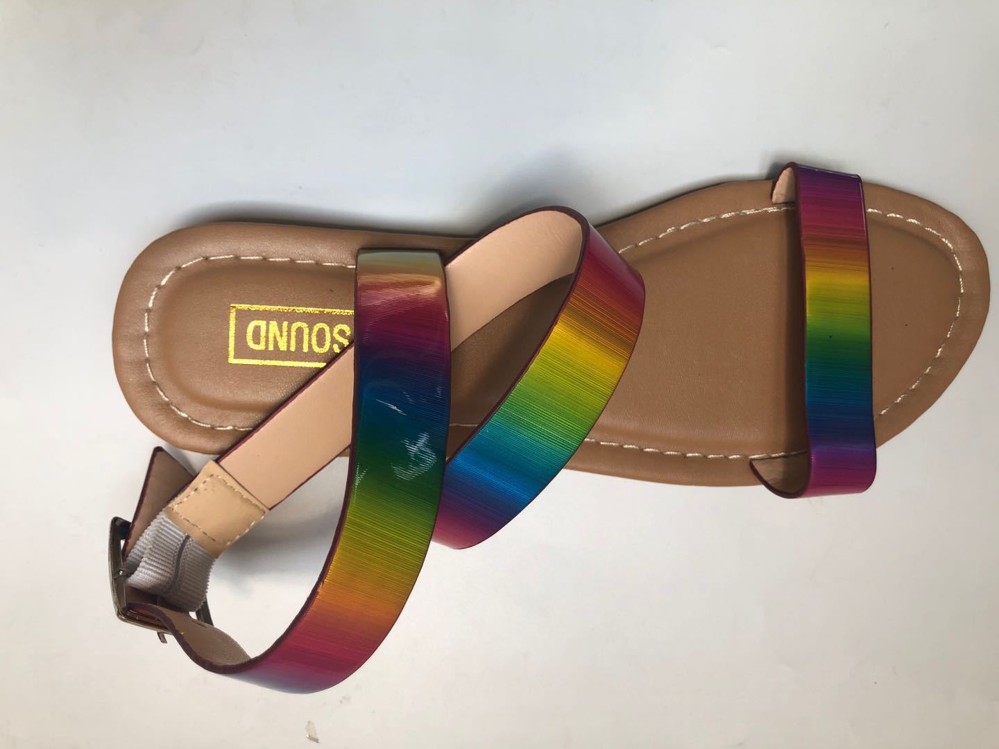 Strap Slipper Sequin Beach Shoes