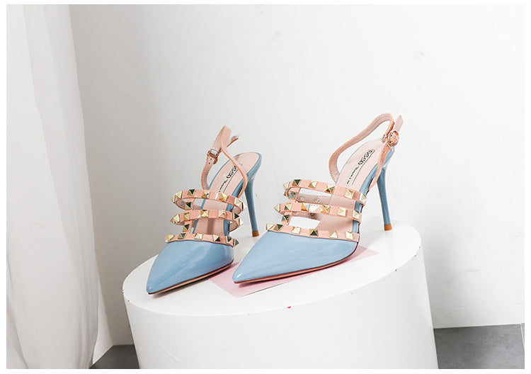 Baotou Rivet Heels