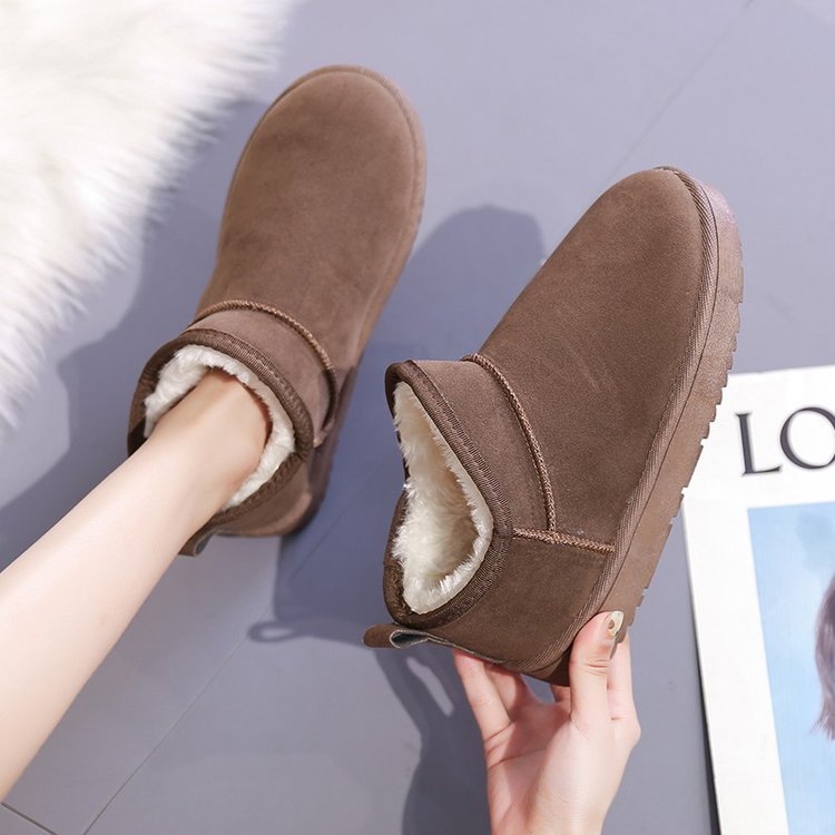 Thickened Plush Fur Boots