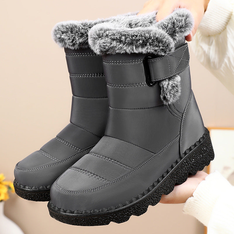 Snow Boots Fleece Lined Padded Warm Keeping