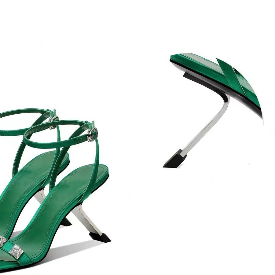 Open Toe High Heel Sandals