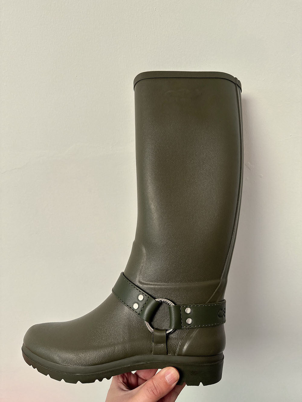 Buckle Knight Rain Waterproof Boots