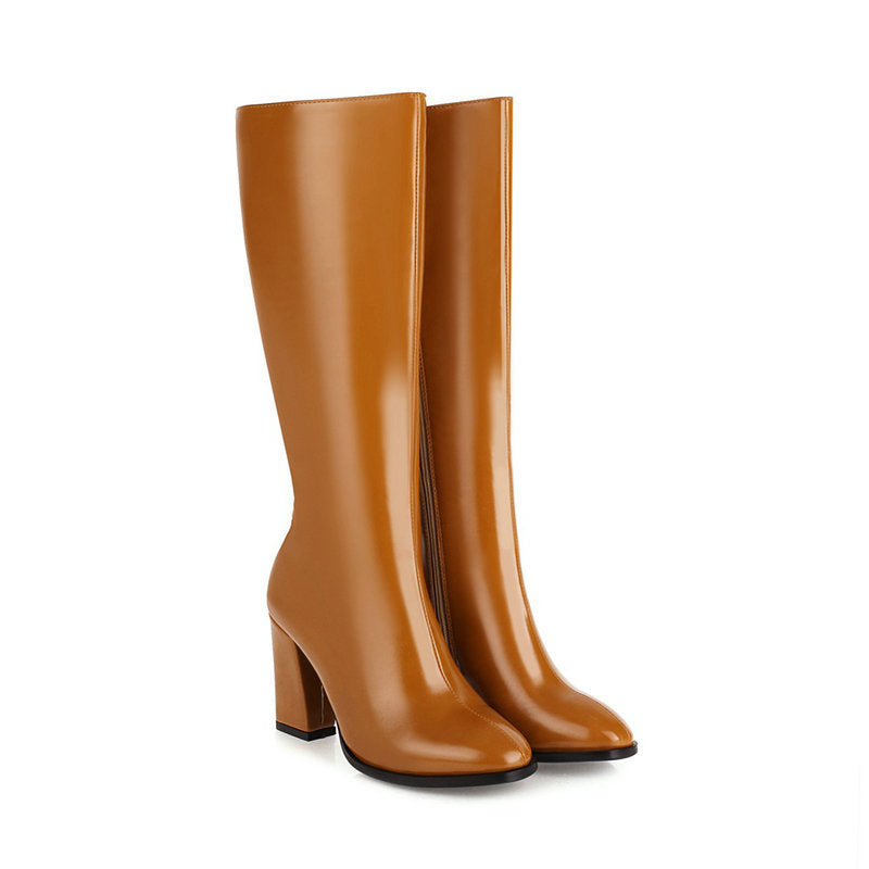 Knee High Heel Boots