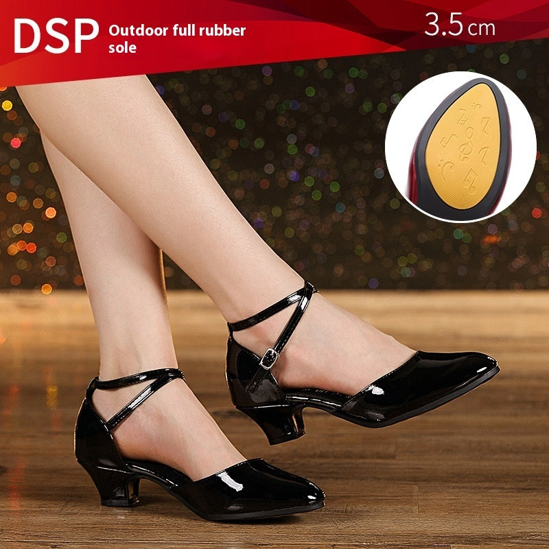 Latin Soft Bottom Square Dance Shoes
