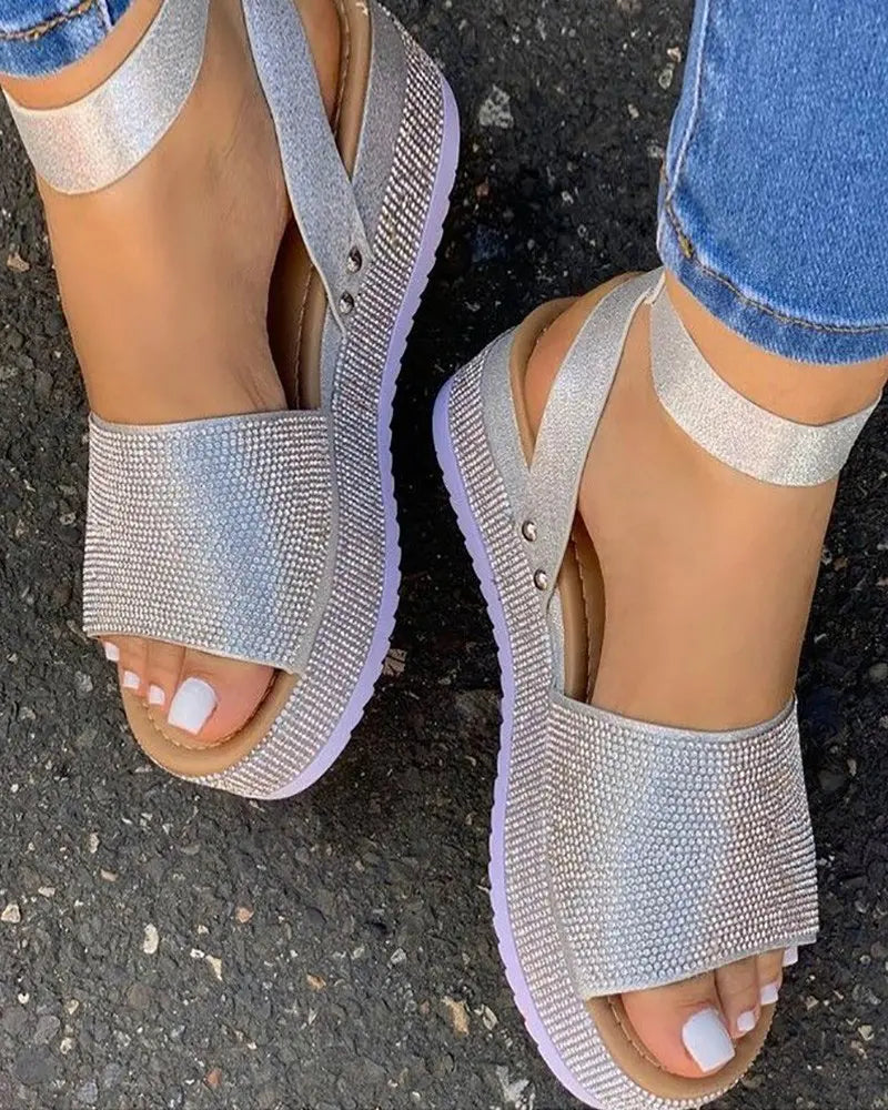 Ankle Strap Flat Sandals