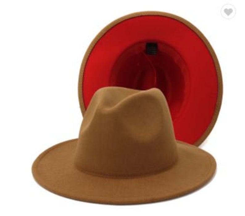 Fedora Wide Brim Hat