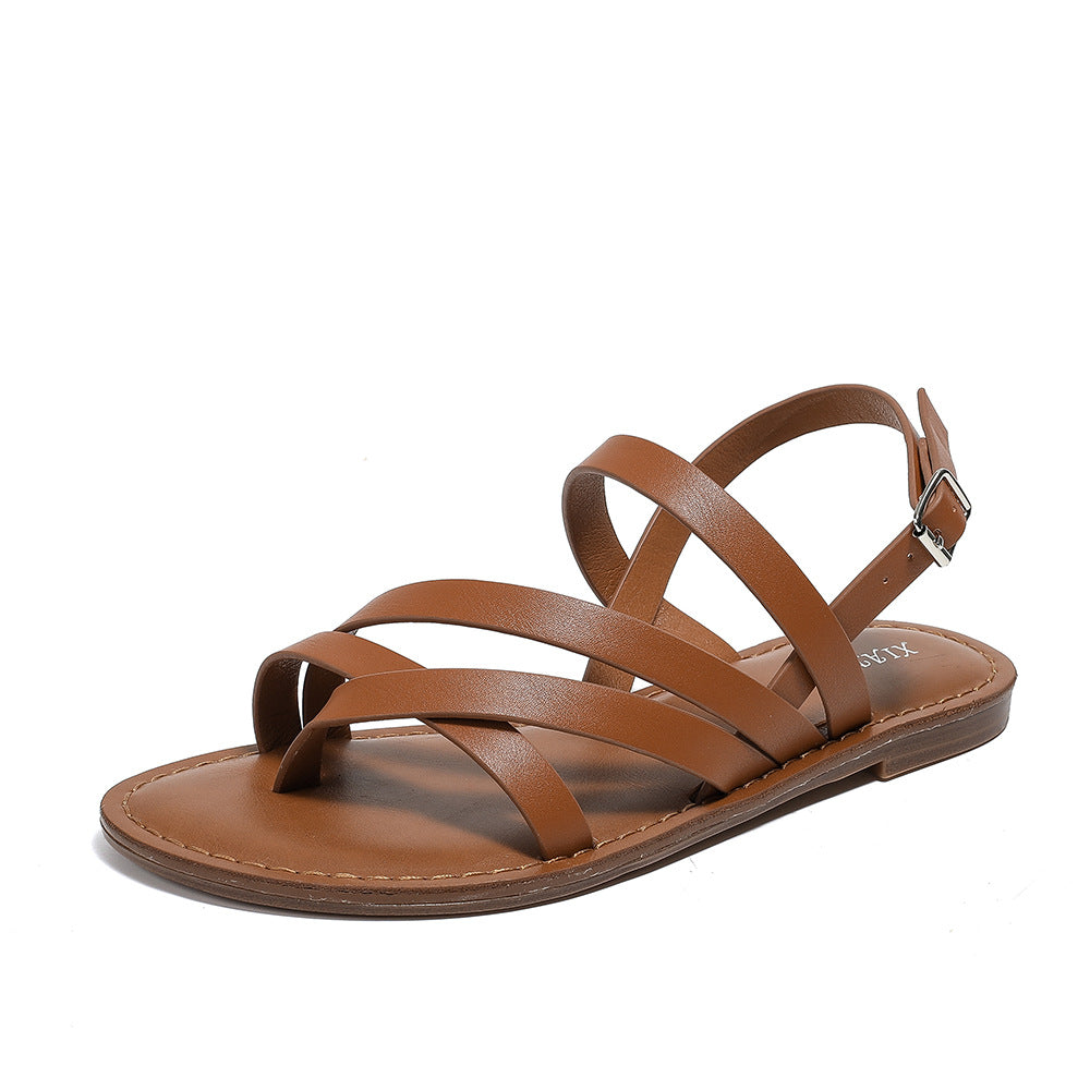 Match Strap Strappy Sandals