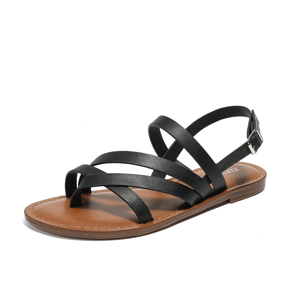 Match Strap Strappy Sandals