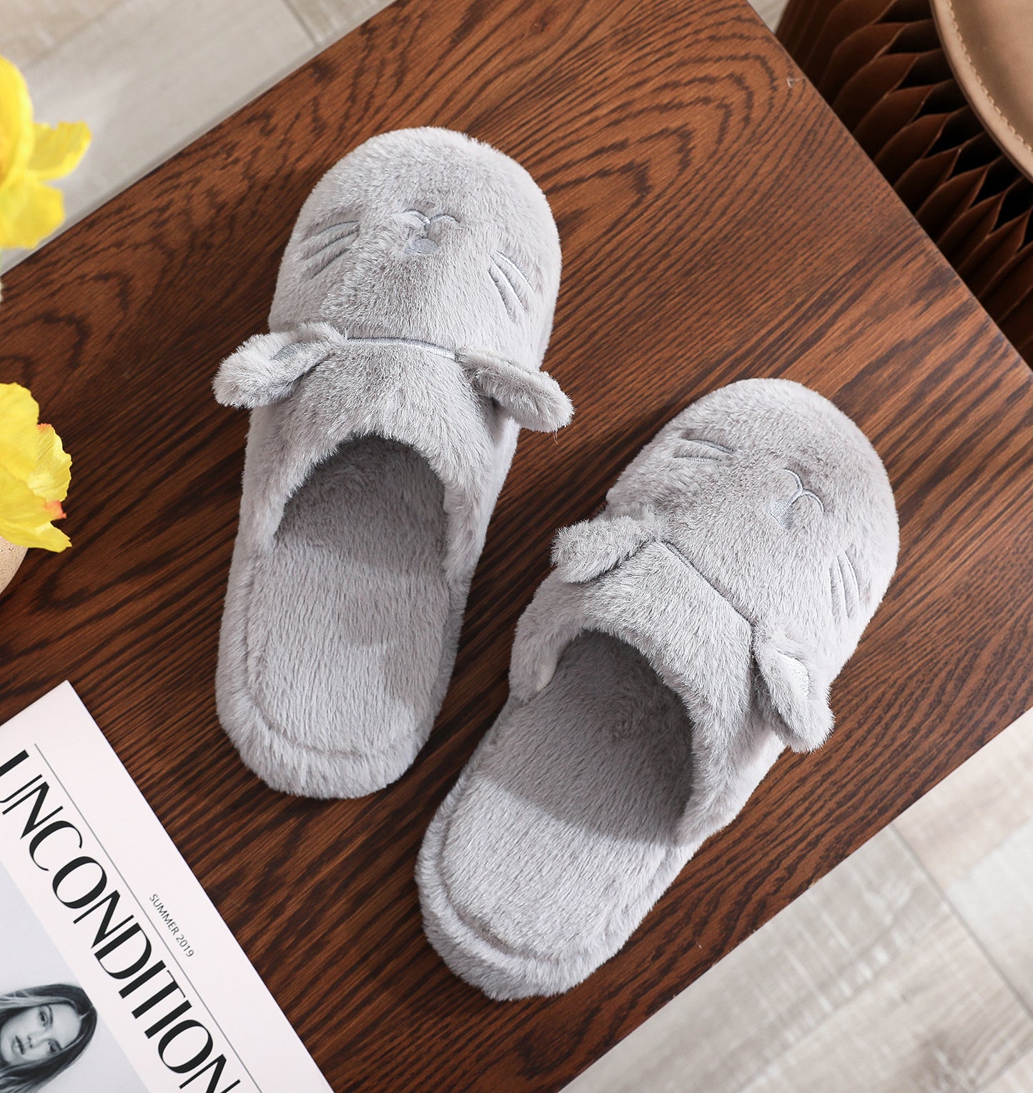 Soft Bottom Noiseless Waterproof Bottom Slippers