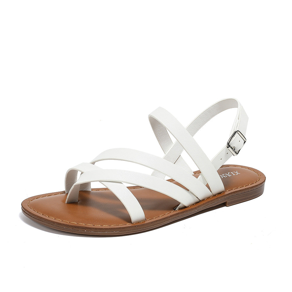 Match Strap Strappy Sandals