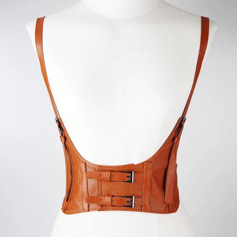 Metal Buckle Suspenders Belts
