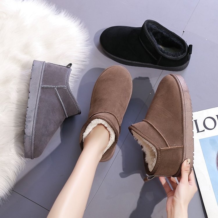Thickened Plush Fur Boots