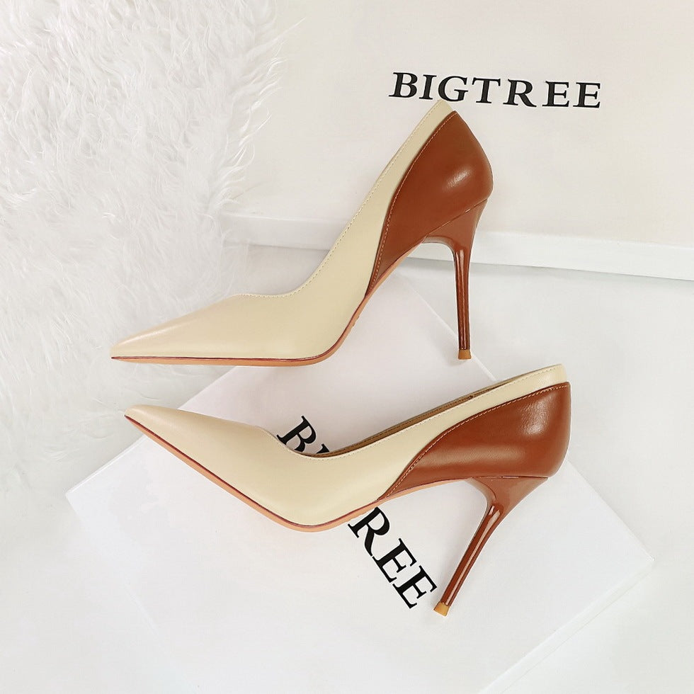 Retro Style High Stiletto Heels