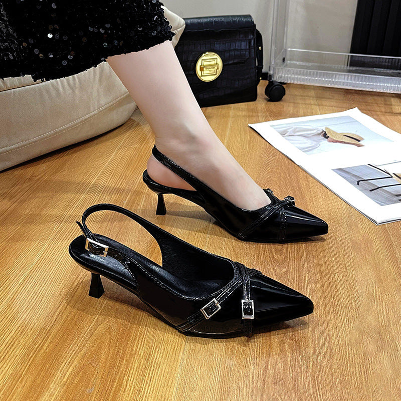 Elegant Shoes With Buckle