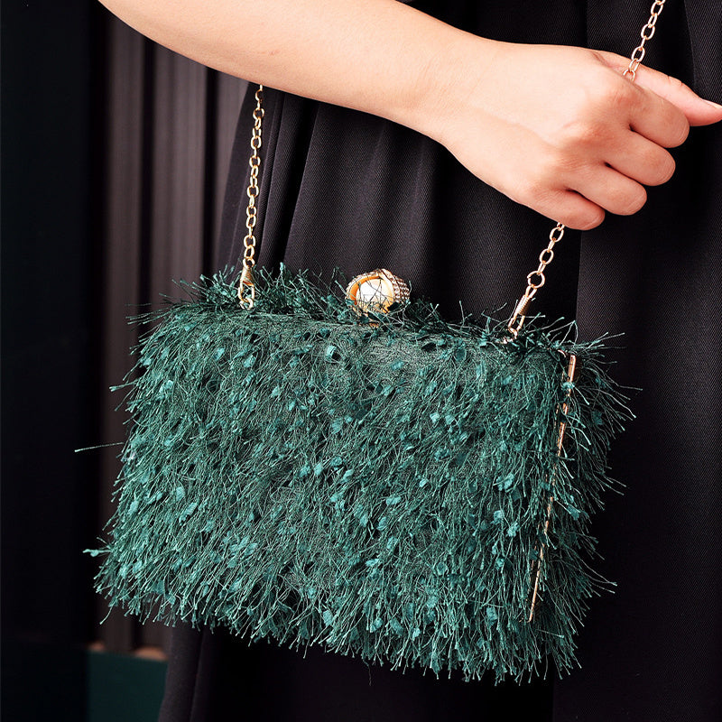 Tassel Square Crossbody Shoulder Handbags