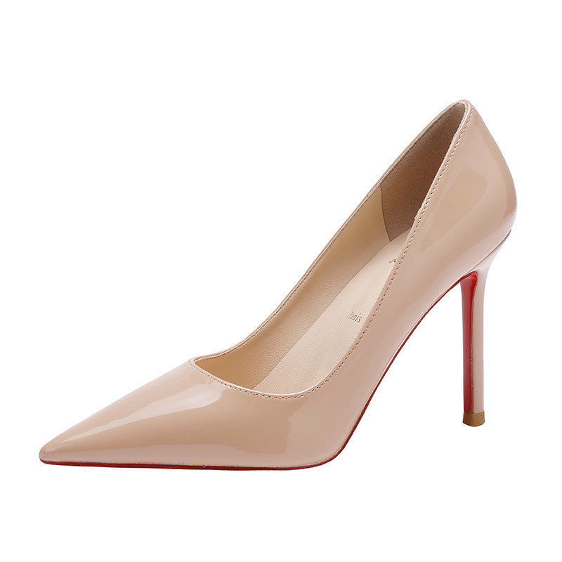 Side Empty Nude High Heels