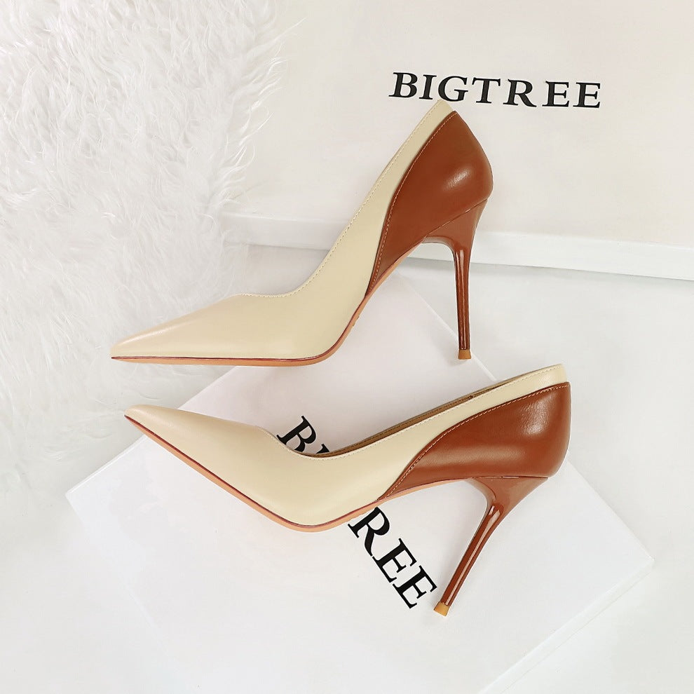 Retro Style High Stiletto Heels