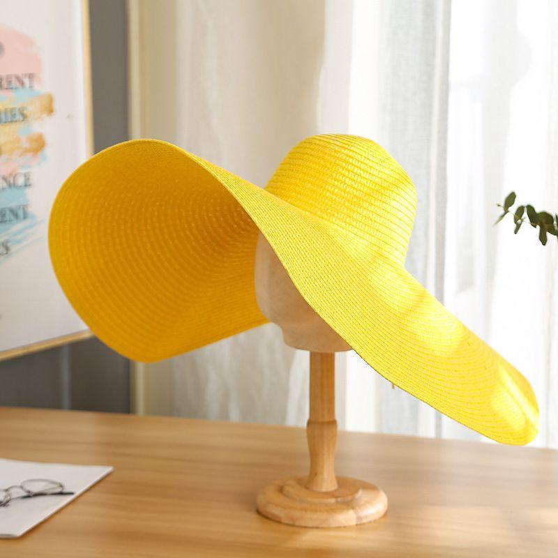 Wide Brim Straw Hat