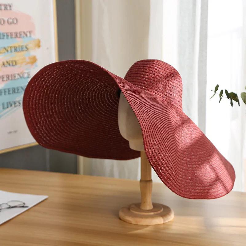 Wide Brim Straw Hat