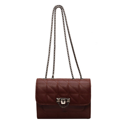 Shoulder Chain Lock Fashion Messenger Bags