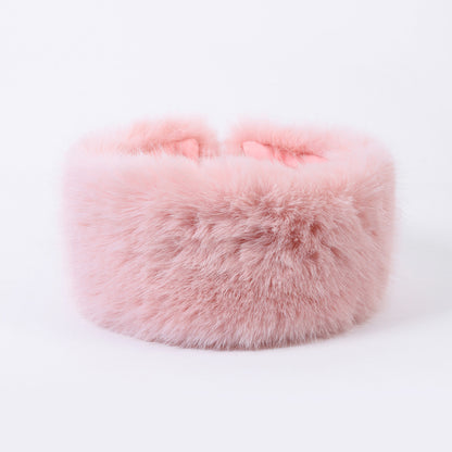 Fur Ball Woolen Thickened Hats
