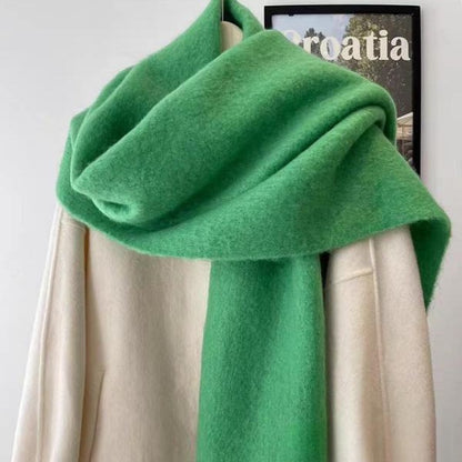 Wool Solid Color Comfortable High Quality Scarf