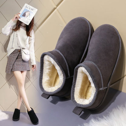 Thickened Plush Fur Boots