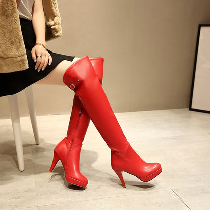 Over The Knee Boots High Heel