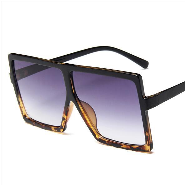 Oversized Square Designer Big Frame Sunglasses