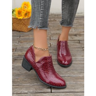 Zip Ankle Boots