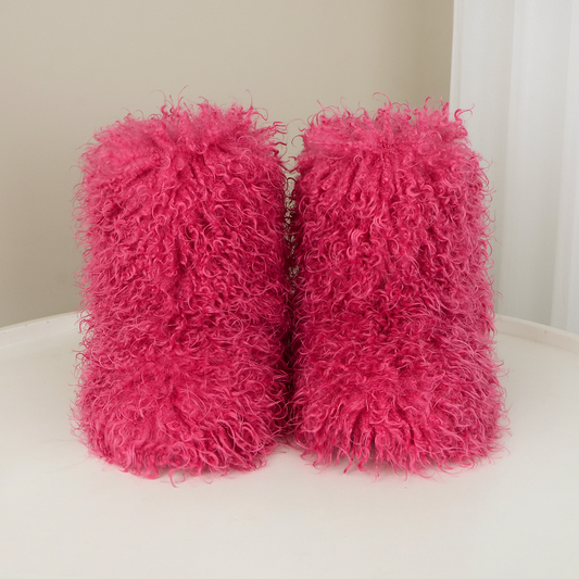 High-Top Fur Boots