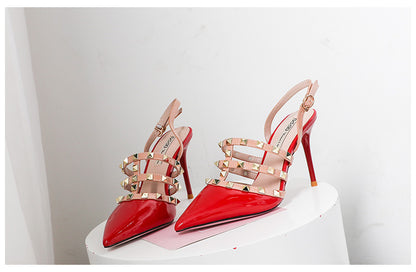 Baotou Rivet Heels