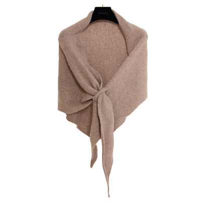Triangular Solid Color Neck Wrap Shawls