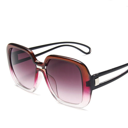 Large Gradient Personality Sunglasses