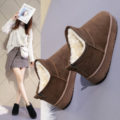 Thickened Plush Fur Boots