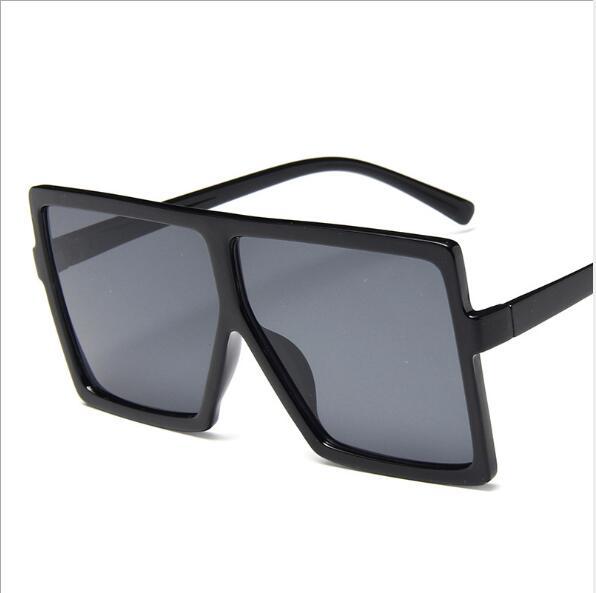 Oversized Square Designer Big Frame Sunglasses